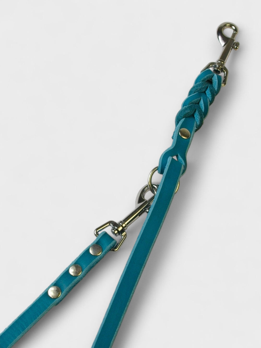 Verstellbare Führleine aus Fettleder 12mm - HappyHound