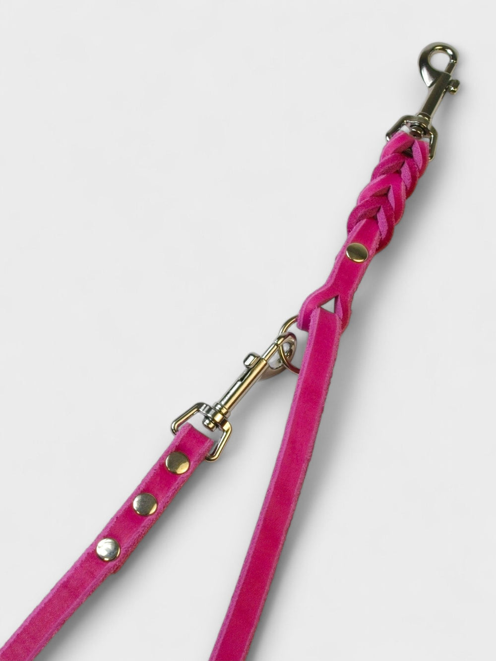 Verstellbare Führleine aus Fettleder 12mm - HappyHound