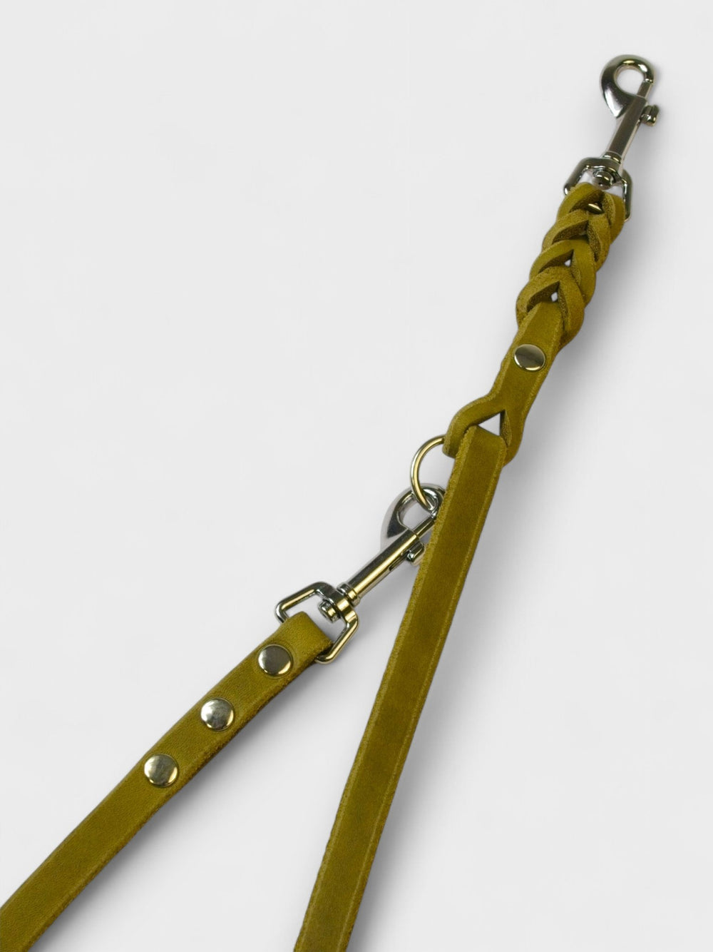 Verstellbare Führleine aus Fettleder 12mm - HappyHound