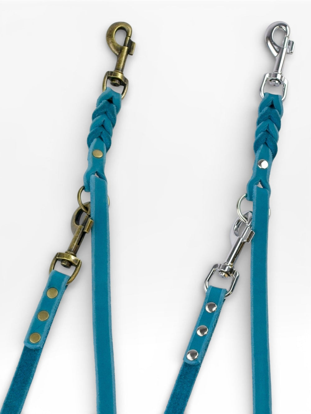 Verstellbare Führleine aus Fettleder 15mm - HappyHound