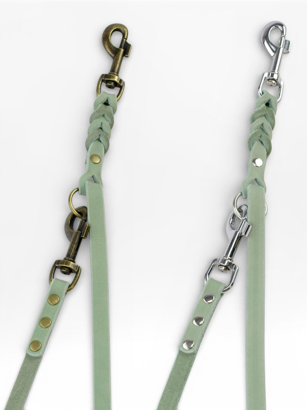 Verstellbare Führleine aus Fettleder 15mm - HappyHound