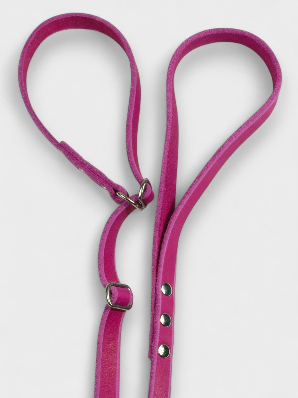 Zugstopp - Leine aus Fettleder 15mm - HappyHound