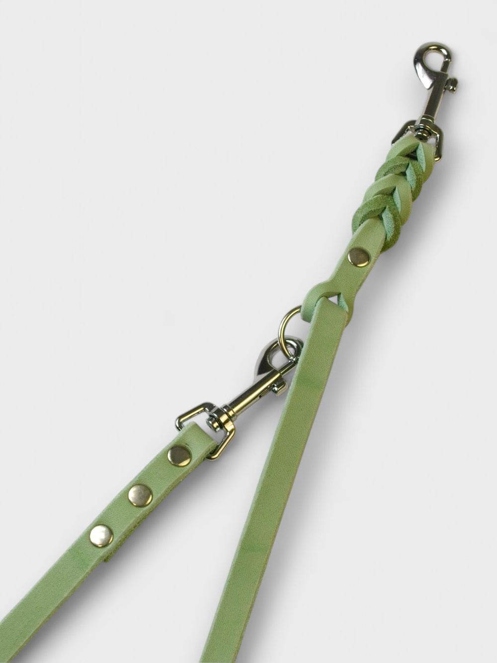 Verstellbare Führleine aus Fettleder 12mm