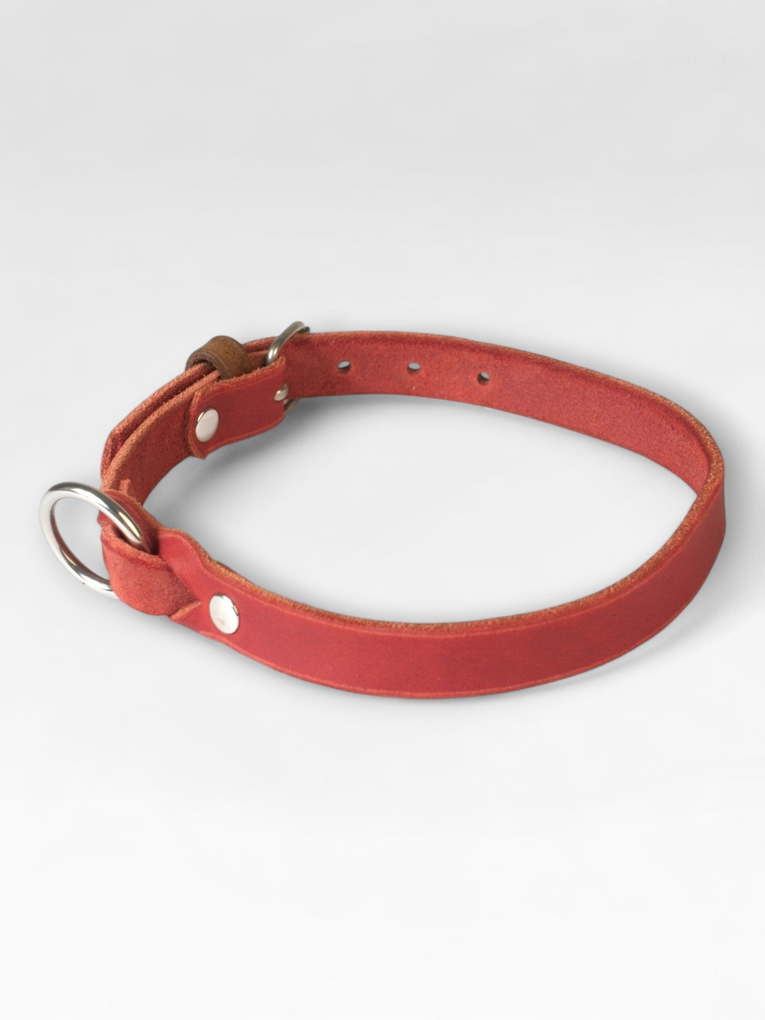 Einfaches Fettlederhalsband