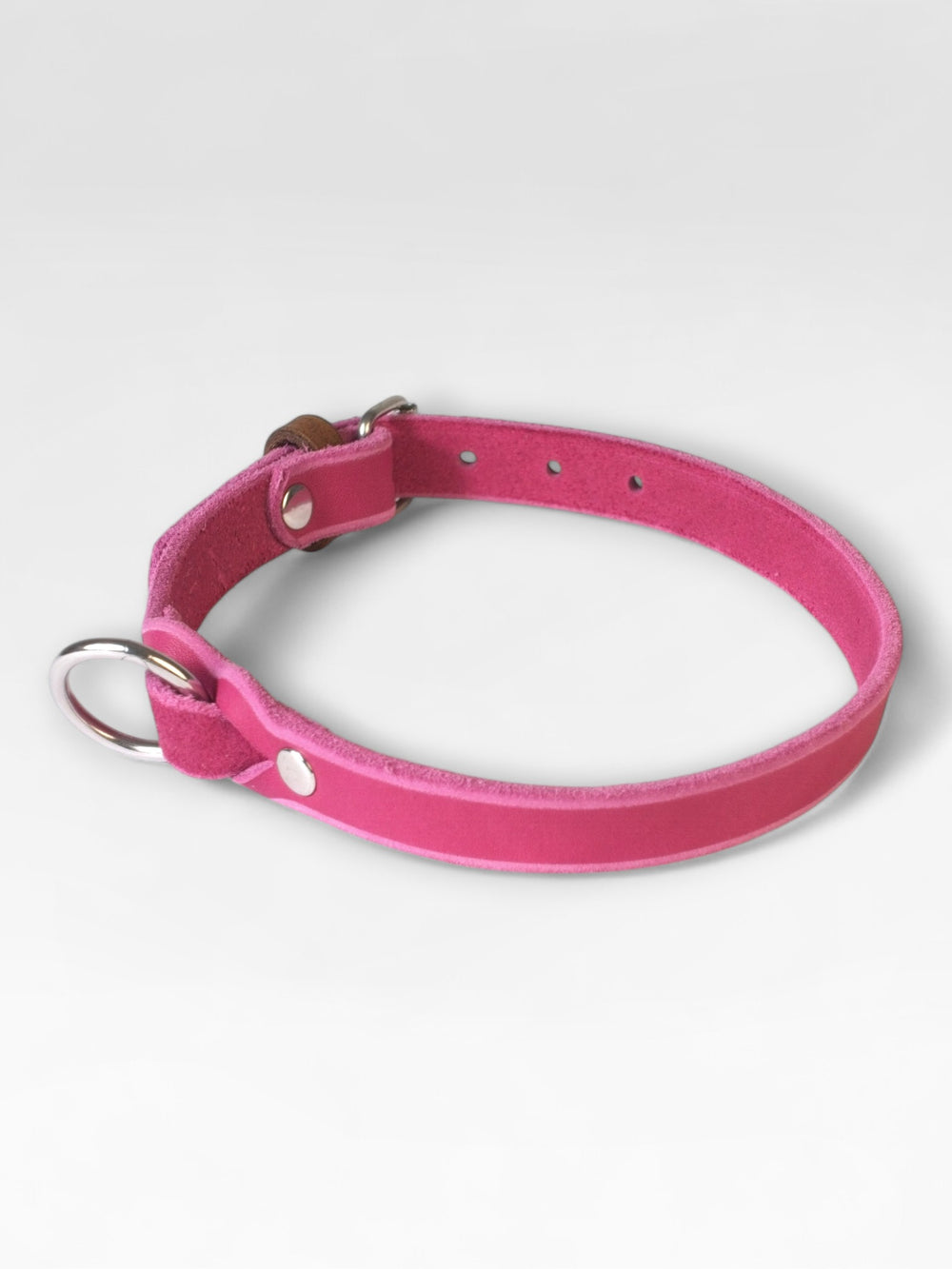 Einfaches Fettlederhalsband
