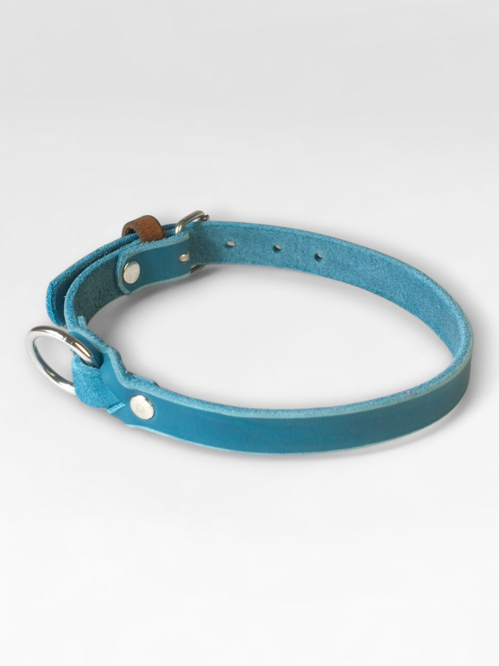 Einfaches Fettlederhalsband