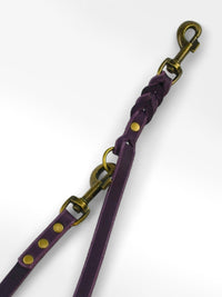 Verstellbare Führleine aus Fettleder 15mm - HappyHound