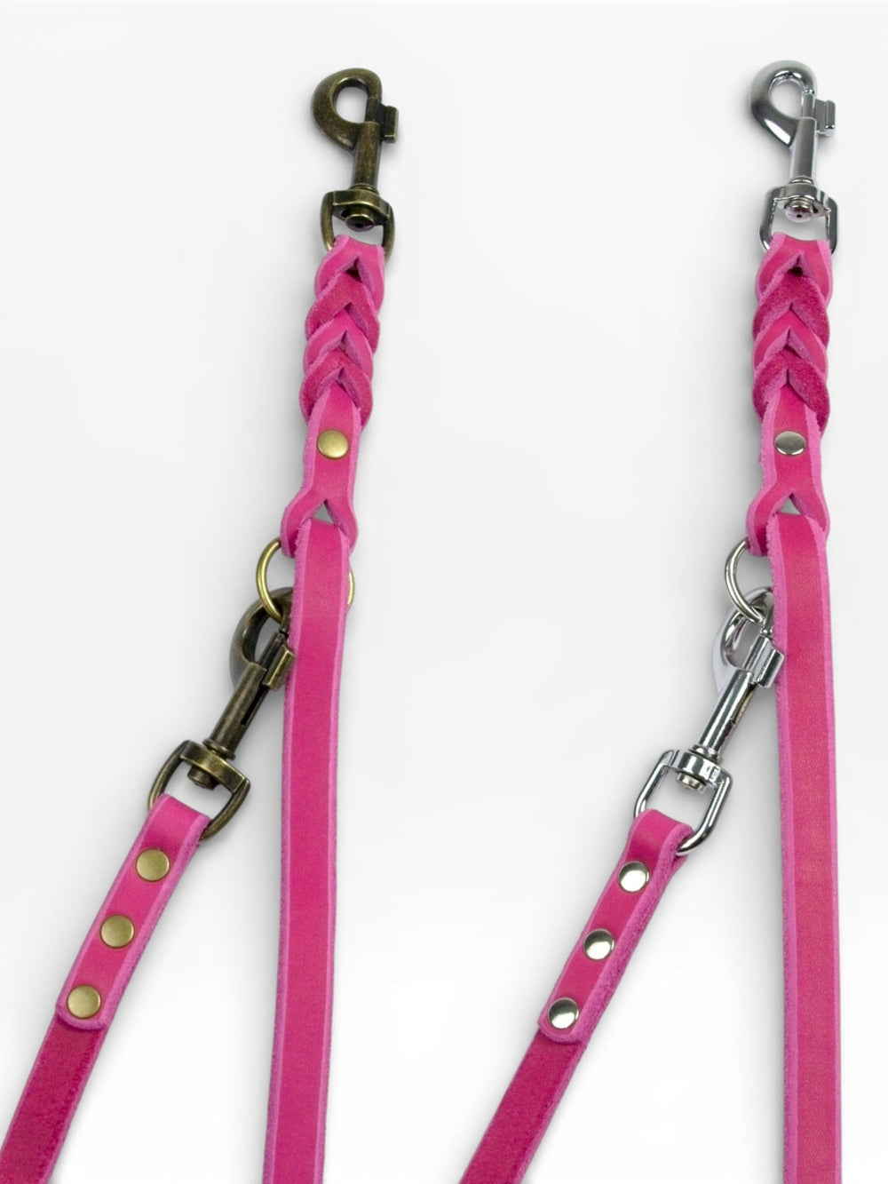 Verstellbare Führleine aus Fettleder 15mm - HappyHound