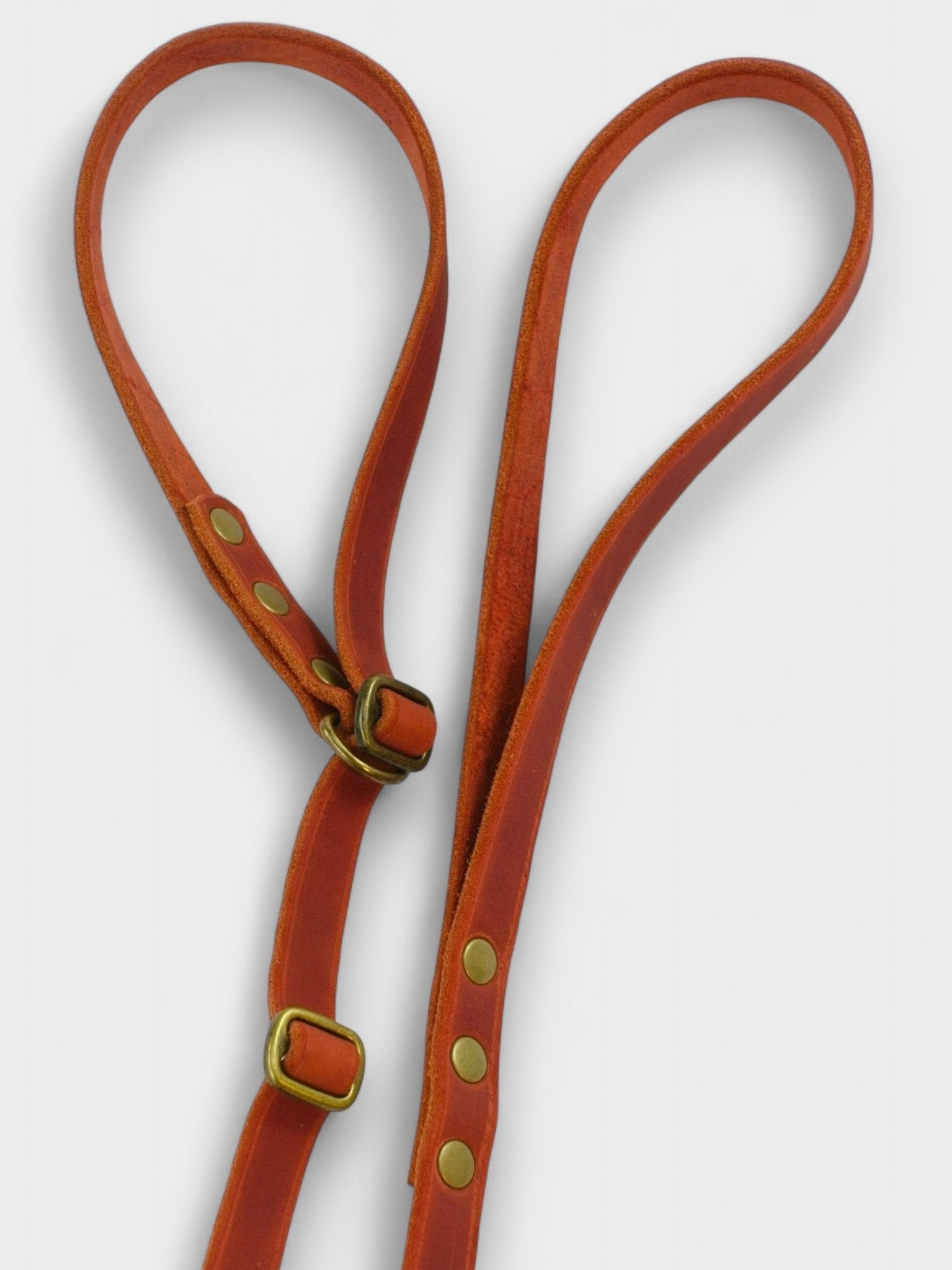 Zugstopp - Leine aus Fettleder 15mm - HappyHound
