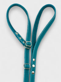 Zugstopp - Leine aus Fettleder 15mm - HappyHound