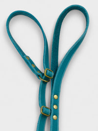 Zugstopp - Leine aus Fettleder 15mm - HappyHound